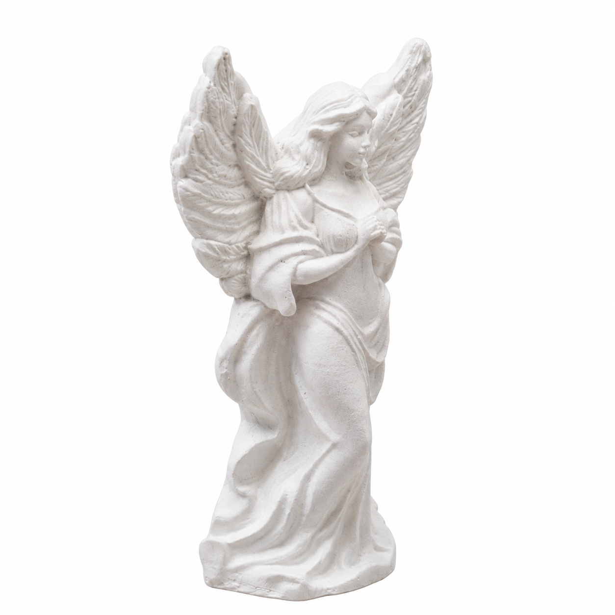 Statueta decorativa Ingerii Pacii, inger in rugaciune - imagine 4