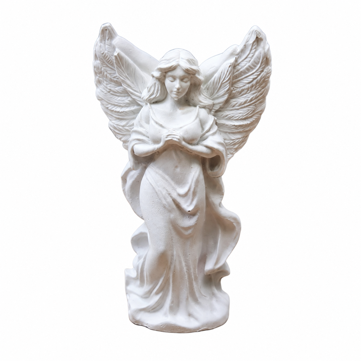 Statueta decorativa Ingerii Pacii, inger in rugaciune