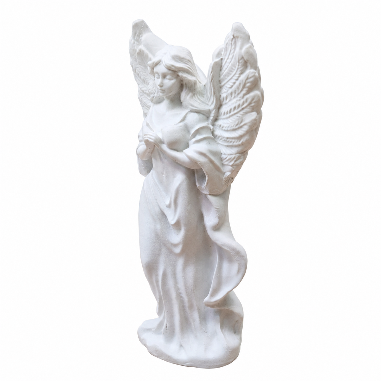 Statueta decorativa Ingerii Pacii, inger in rugaciune - imagine 2